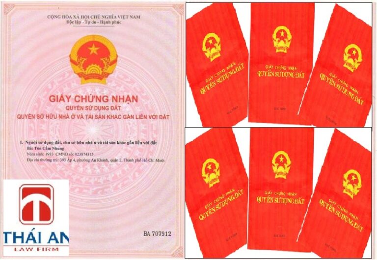 Dịch vụ tách sổ đỏ tại Hà Nội » Công Ty Luật Thái An™