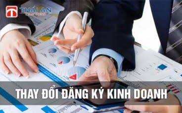 Dịch vụ thay đổi đăng ký kinh doanh