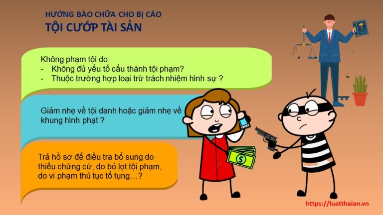 Luật sư bào chữa tội cướp giật tài sản với 3 phương án là gì?