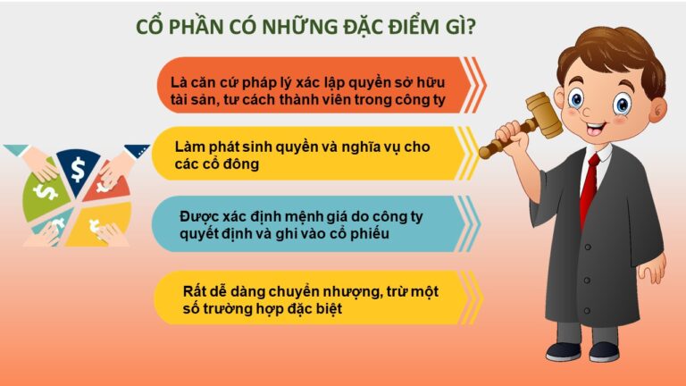 Cổ phần, đặc điểm của cổ phần là gì?