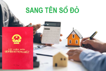 sang tên sổ đỏ