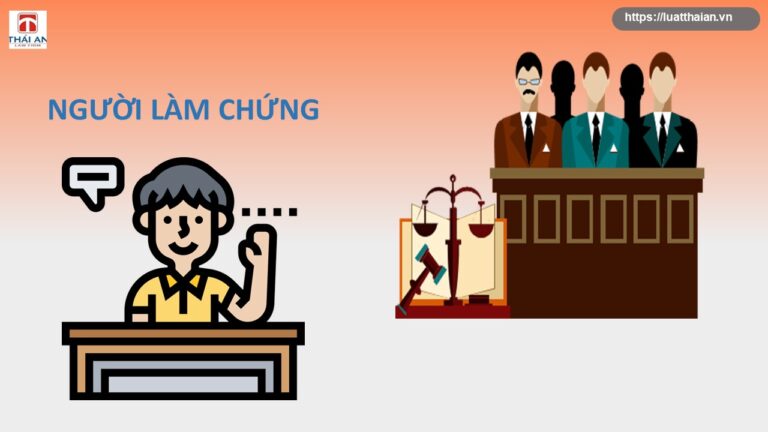 Người làm chứng trong vụ án dân sự