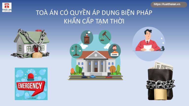 Biện pháp khẩn cấp tạm thời trong tố tụng dân sự
