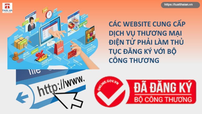 Thủ tục đăng ký website với Bộ Công thương