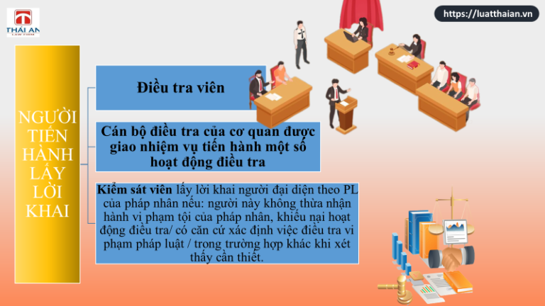 Lấy lời khai trong vụ án hình sự: Các quy định cần biết!