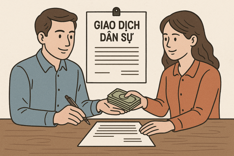 Quy định chung về giao dịch dân sự