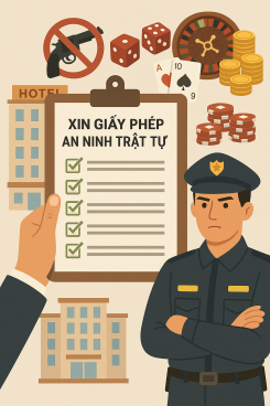 giấy phép an ninh trật tự