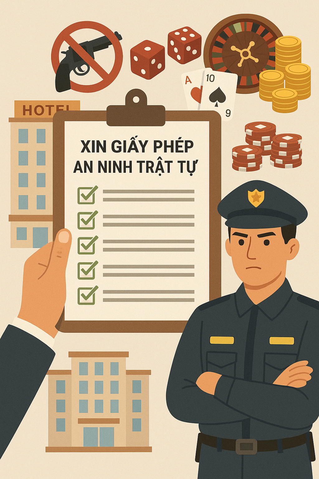 giấy phép an ninh trật tự