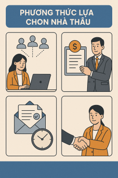 04 Phương thức lựa chọn nhà thầu mới nhất 2 phương thức lựa chọn nhà thầu