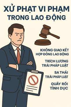 Xử phạt vi phạm quy định lao động: Theo Nghị định 12/2022/NĐ-CP 2 Xử phạt vi phạm quy định lao động