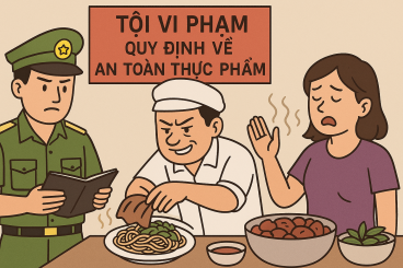 Tội vi phạm quy định về an toàn thực phẩm: Tổng hợp các quy định 2 Tội vi phạm quy định về an toàn thực phẩm