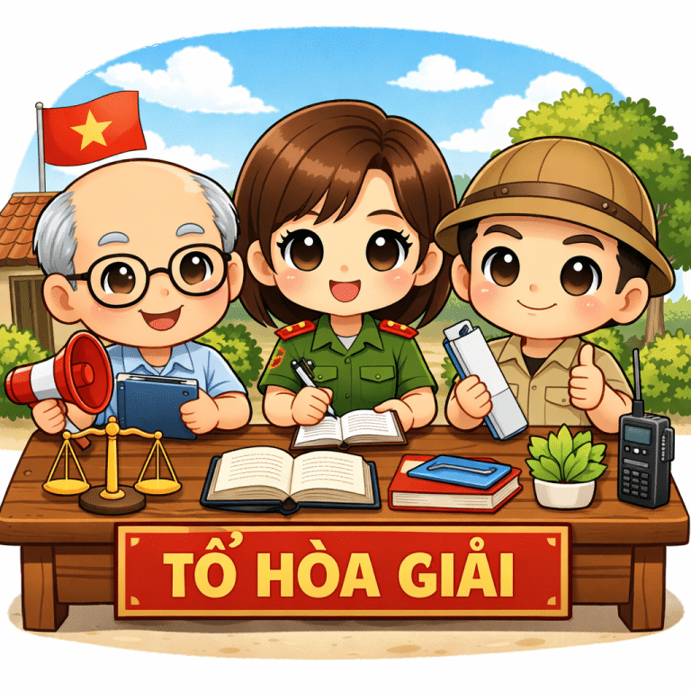 Tổ hòa giải tại cơ sở – giải pháp giải quyết tranh chấp từ gốc