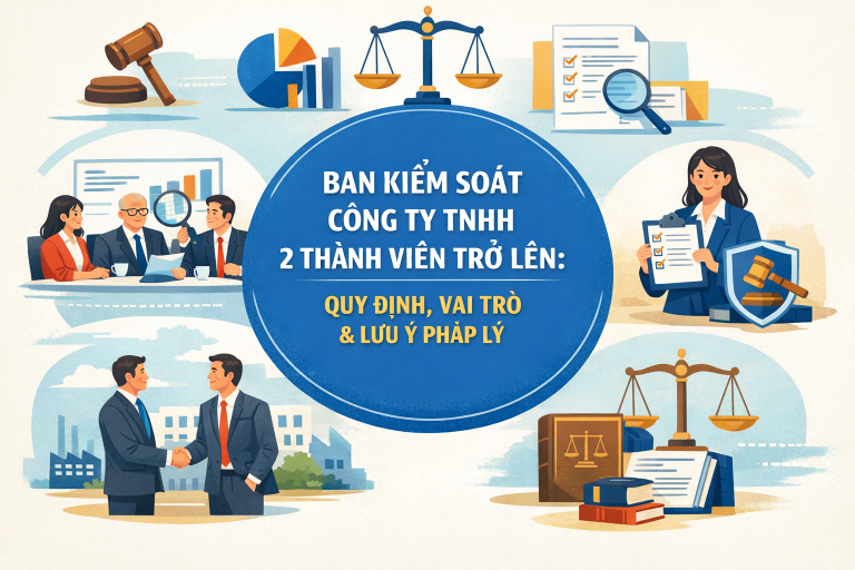 Ban kiểm soát công ty TNHH 2 thành viên trở lên: Quy định, vai trò và các lưu ý pháp lý