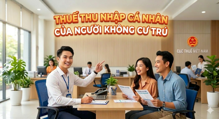 Thuế thu nhập cá nhân của người không cư trú: Quy định mới, cách tính và những điều cần biết