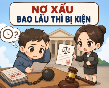 nợ xấu bao lâu thì bị kiện